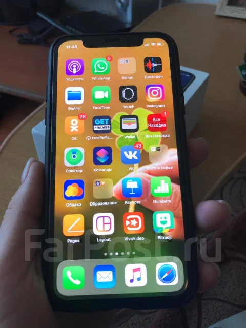 Apple iPhone X. �/�, ������, 3G, 4G LTE, NFC ����