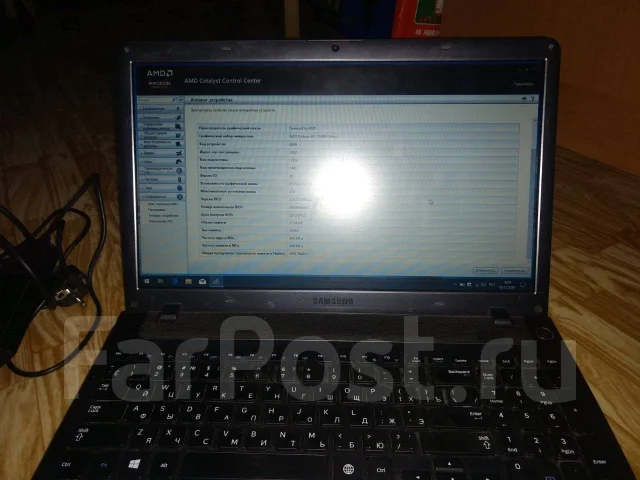 Samsung 355V5C. 15.6", 2,3����, ��� 8 ��, ���� 128���, WiFi: 1, Bluetooth: 1, ����������� �� 1��. ����