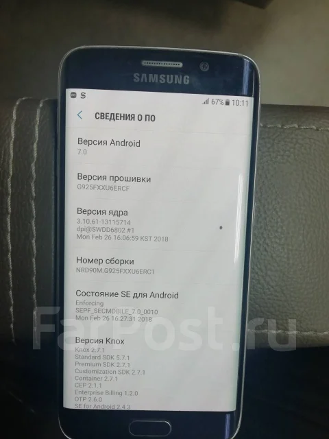 Samsung Galaxy S6 Edge. �/�, �����, 3G, 4G LTE, NFC ����