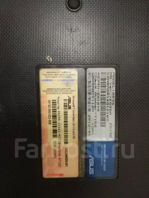 Asus K53SM. 15.6", ��� 4 ��, WiFi: 1, Bluetooth: 1 ����