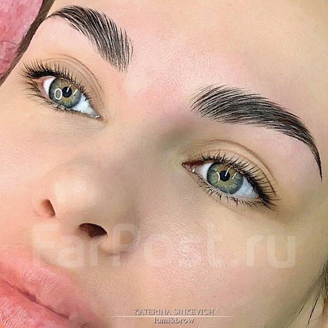 Оформление коррекция окрашивание ламинирование бровей. Столетие ...