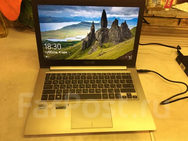 Asus ZenBook Prime UX31A. 13.1", 1,7����, ��� 4 ��, ���� 128���, WiFi: 1, Bluetooth: 1, ����������� �� 5��. ����