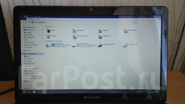 Packard Bell. 15.6", 2,1����, ��� 6 ��, ���� 640���, WiFi: 1, ����������� �� 2��. ����