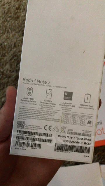 Xiaomi Redmi Note 7. �����, ������, 3G, 4G LTE, Dual-SIM, ���������� ����