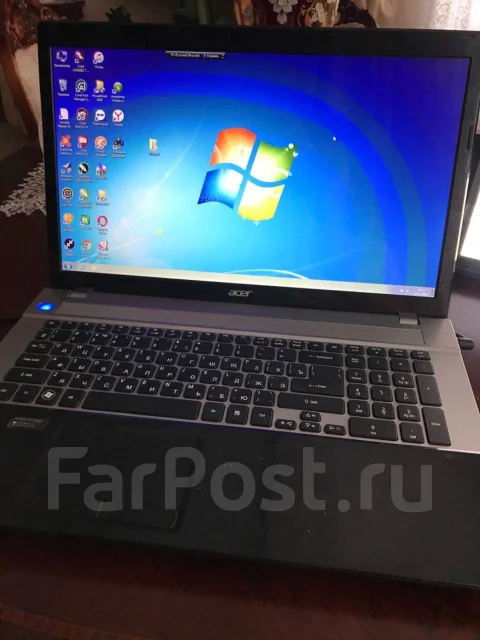 Acer Aspire V3-771G. 17.3", 2,4����, ��� 4 ��, ���� 700���, WiFi: 1, Bluetooth: 1, ����������� �� 3��. ����