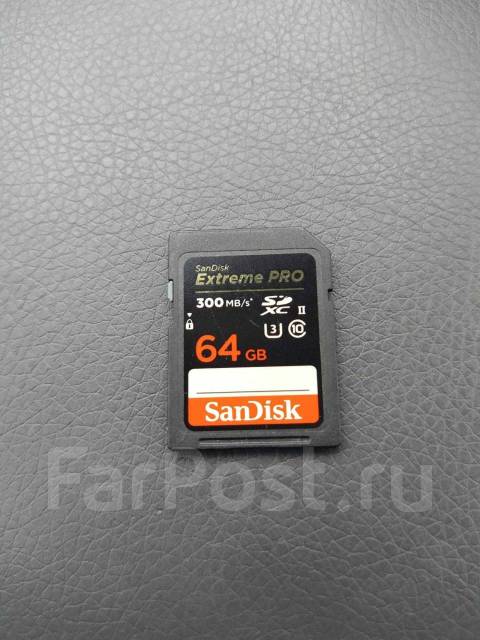 Sandisk карта памяти sdxc extreme pro sdxc uhs ii 300mb s 64gb