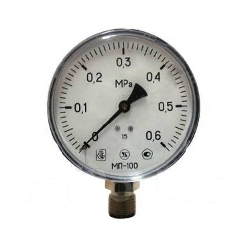 Манометр технический МП3-Уф 0-40 МПа ( 400 кг ) кт.1,5 d.100 IP40 M20*1 ...