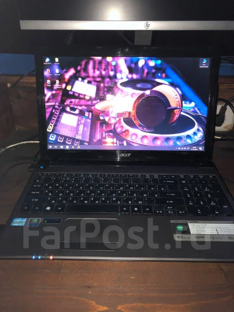 Acer Aspire 5750G. 15.6", 2����, ��� 8 ��, ���� 230���, WiFi: 1, Bluetooth: 1, ����������� �� 1��. ����