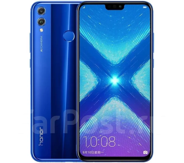 Honor 8X. �����, �����, 3G, 4G LTE, Dual-SIM, ����������, NFC ����
