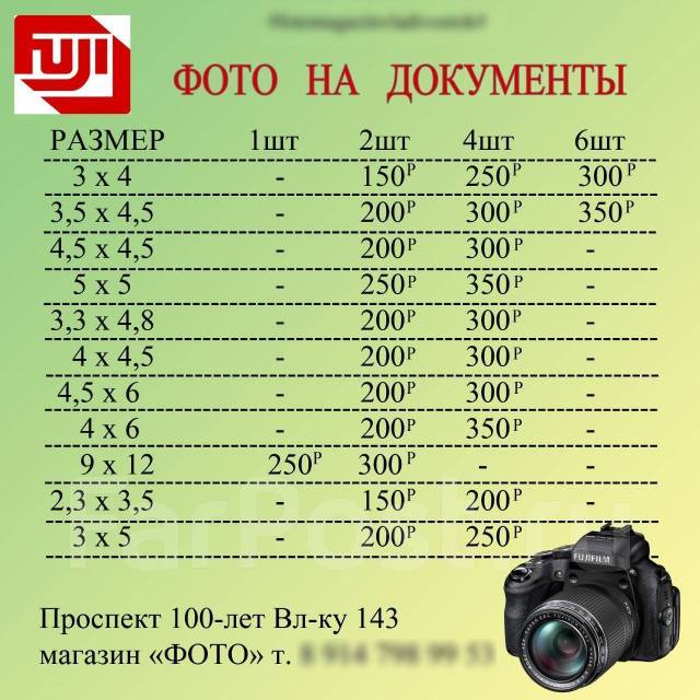 Фото на документы на проспекте победы Фото на документы во Владивостоке