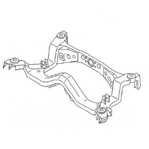 Схема передней подвески ниссан санни