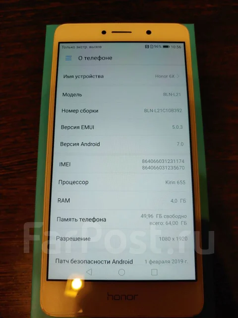 Honor 6X. �/�, �������, 3G, 4G LTE, Dual-SIM, NFC ����
