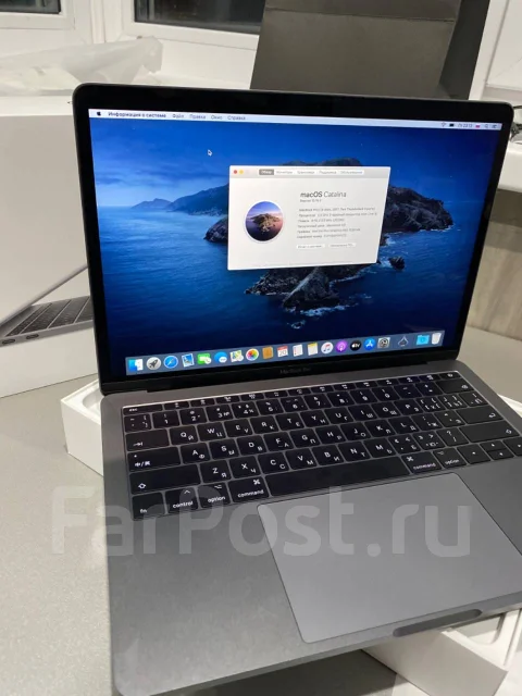 Apple MacBook Pro 13 2017 Mid. 13.3", 1,8����, ��� 8 ��, ���� 128���, WiFi: 1, Bluetooth: 1, ����������� �� 10��. ����