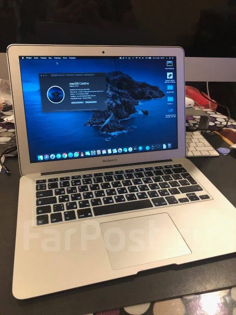 Apple MacBook Air 13 2013 Mid MD761. 13.3", 1,3����, ��� 4 ��, ���� 256���, WiFi: 1, Bluetooth: 1, ����������� �� 5��. ����