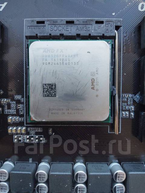 Разгон процессора amd fx 8320 на материнке gigabyte ga 990xa ud3