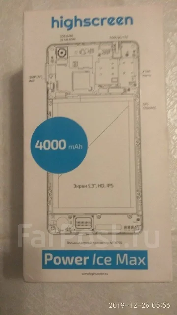 Highscreen Power Ice Max. �/�, �������, 3G, 4G LTE, Dual-SIM ����