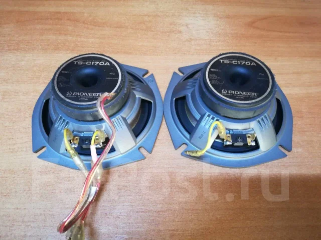 Динамики Pioneer Carrozzeria TS-C170A, широкополосные, б/у, в