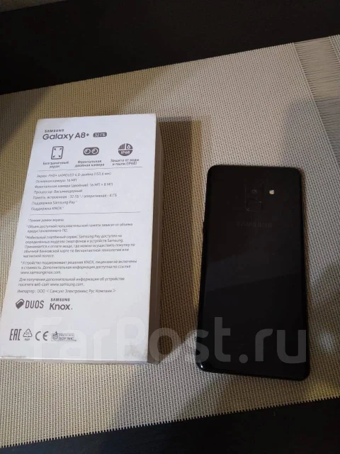 Samsung Galaxy A8+. �/�, ������, 3G, 4G LTE, ����������, NFC ����