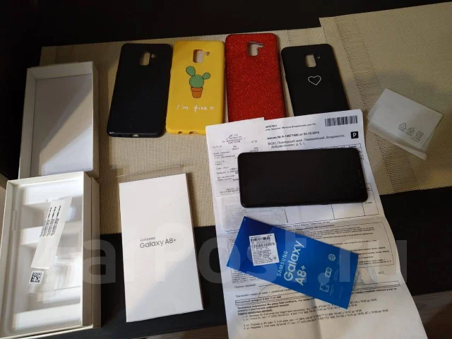 Samsung Galaxy A8+. �/�, ������, 3G, 4G LTE, ����������, NFC ����