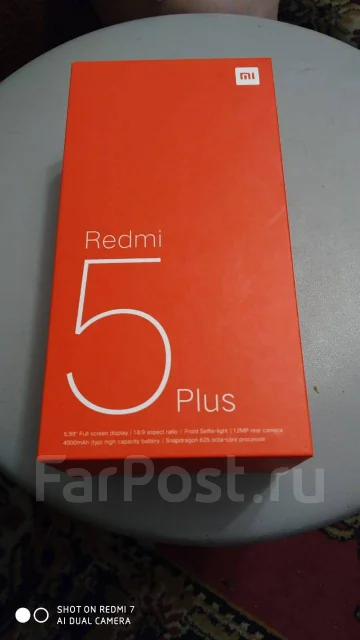 Xiaomi Redmi 5 Plus. �/�, �������, 3G, 4G LTE, Dual-SIM ����