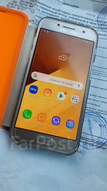 Samsung Galaxy A3 2017. �/�, �������, 3G, 4G LTE, Dual-SIM, ����������, NFC ����