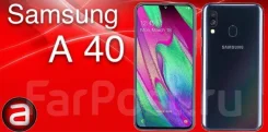Samsung Galaxy A40. �����, �����, ������, 3G, 4G LTE, Dual-SIM, NFC ����
