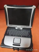 Panasonic Toughbook CF-19. 10.5", 1,6����, ��� 2048 ��, ���� 1 000���, ����������� �� 8��. ����