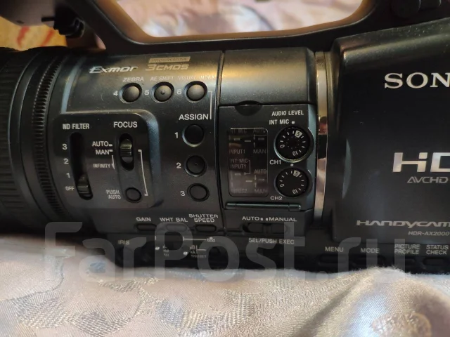 Sony HDR-AX2000E. ����� 4-� ��, � ���������� ����