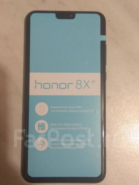Honor 8X. �����, �����, 3G, 4G LTE, Dual-SIM, NFC ����