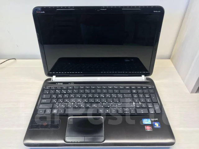 HP Pavilion dv6-6077er. 15.6", 2����, ��� 6 ��, ���� 1 000���, WiFi: 1, Bluetooth: 1, ����������� �� 2��. ����