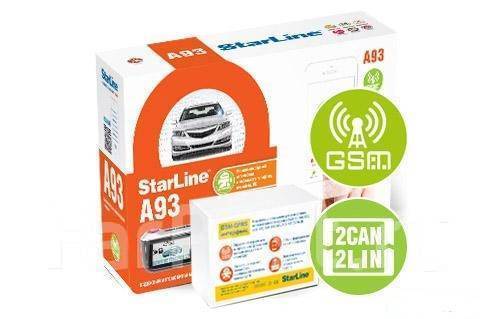 Starline A93v2 2 CAN-2LIN GSM, новый, в наличии. Цена: 23 500₽ во ...