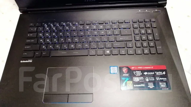 MSI GP72 7RD Leopard. 17.3", 2,8����, ��� 16 ��, ���� 1 000���, WiFi: 1, Bluetooth: 1, ����������� �� 3��. ����