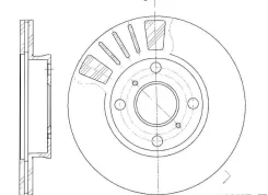 ���� ��������� ���. G-brake Toyota Starlet / Tercel / Corsa/Corolla II GR-02135 ����