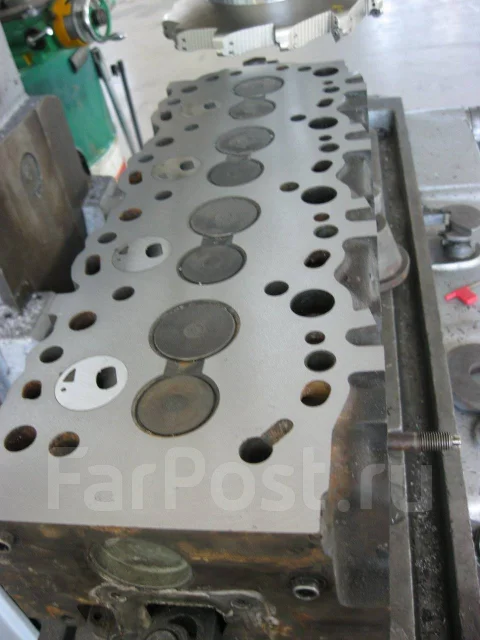 Проверка (опрессовка) и ремонт головок блока цилиндров в Хабаровске