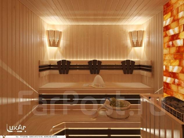 Отделка бань саун парной в Уссурийске