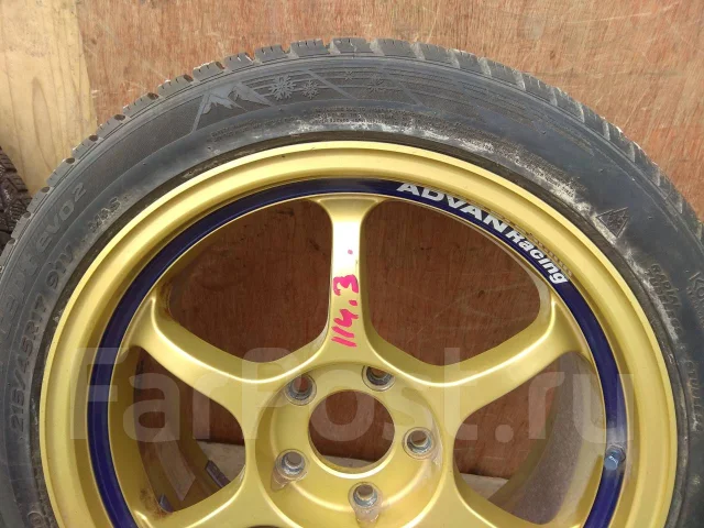 Advan Racing RGII. 7.5x17", 5x114.3, ET45, �� 73���. ����