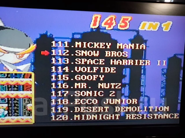 Retro Game Arcade 145 ��� Sega ����