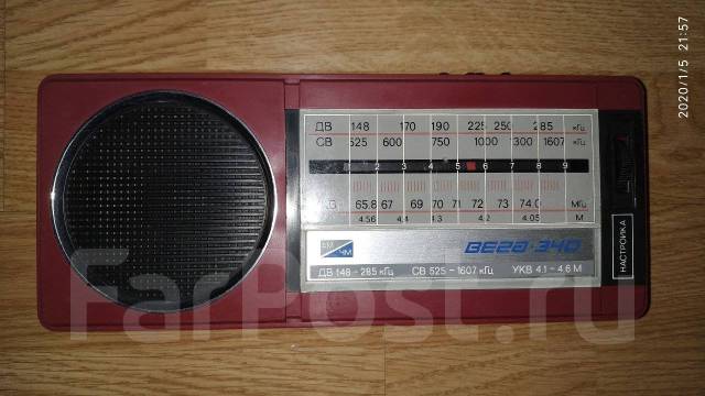 Радиоприемник Вега 340, б/у, в наличии во Владивостоке
