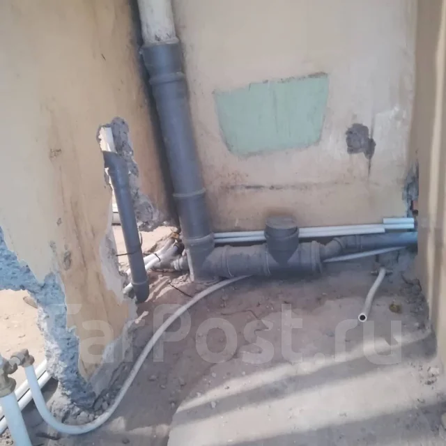 Установка ванн, душевых кабин, инсталляций, трубы, канализация во ...