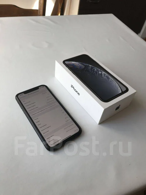 Apple iPhone Xr. �/�, ������, 3G, 4G LTE, Dual-SIM, ����������, NFC ����