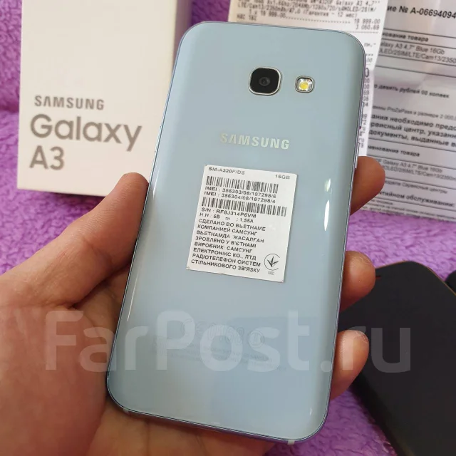 Samsung Galaxy A3 2017. �/�, ���������, 3G, 4G LTE, Dual-SIM, ����������, NFC ����