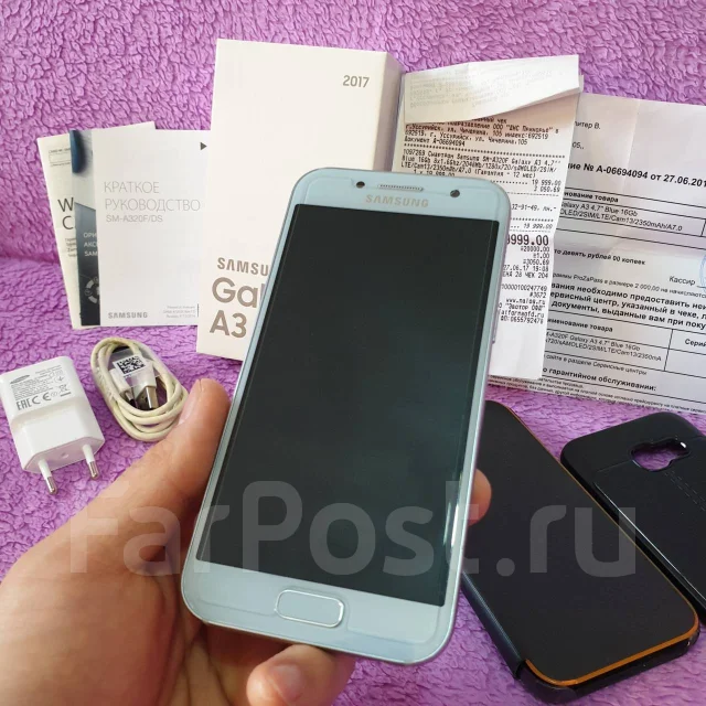 Samsung Galaxy A3 2017. �/�, ���������, 3G, 4G LTE, Dual-SIM, ����������, NFC ����