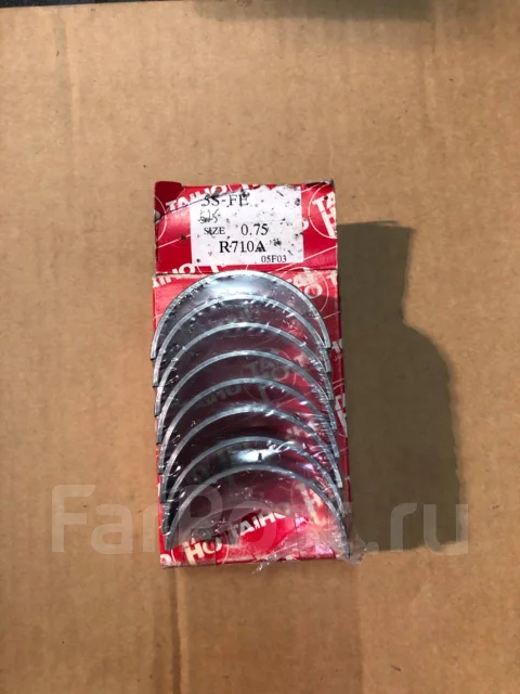 Маркировка вкладышей тойота карина