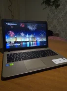 Asus VivoBook. 15.5", ��� 4 ��, ���� 500���, WiFi, Bluetooth, ����������� �� 10��. ����