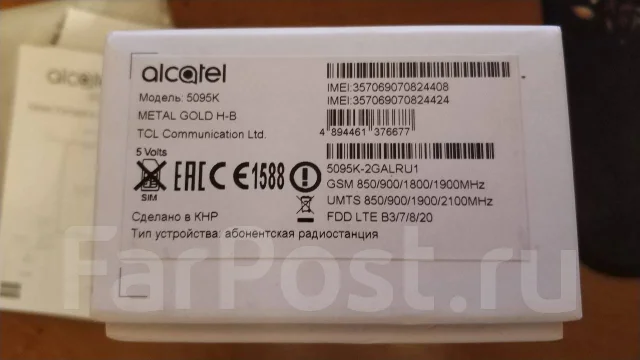 Alcatel POP 4S 5095K. �/�, 3G, 4G LTE, Dual-SIM, NFC ����
