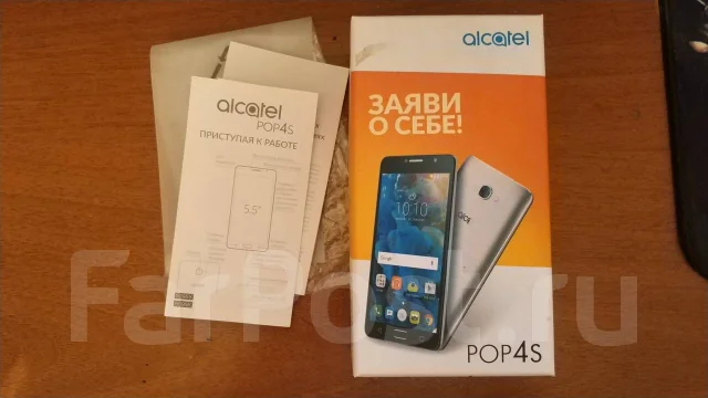 Alcatel POP 4S 5095K. �/�, 3G, 4G LTE, Dual-SIM, NFC ����