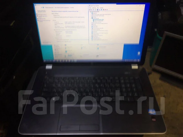 HP Pavilion 17. 17.3", 2����, ��� 4 ��, ���� 500���, WiFi: 1, Bluetooth: 1, ����������� �� 10��. ����