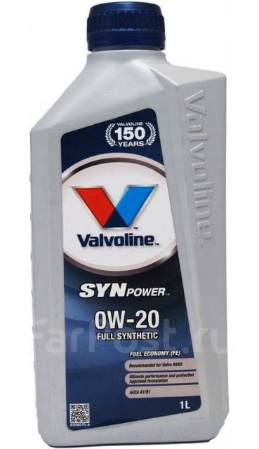 Масло моторное Valvoline SynPower 0w20 1 л. на Молодежной ...