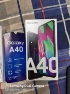 Samsung Galaxy A40. �����, 64 ��, ������, 3G, 4G LTE, Dual-SIM, NFC