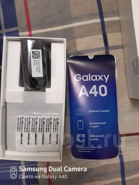 Samsung Galaxy A40. �����, ������, 3G, 4G LTE, Dual-SIM, NFC ����